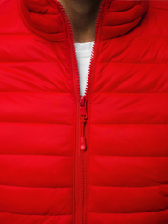 Pánska Bunda Červená OZONEE JS/LY33