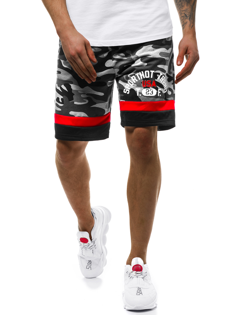 Pánske kraťasy Sivé JS/KK300152