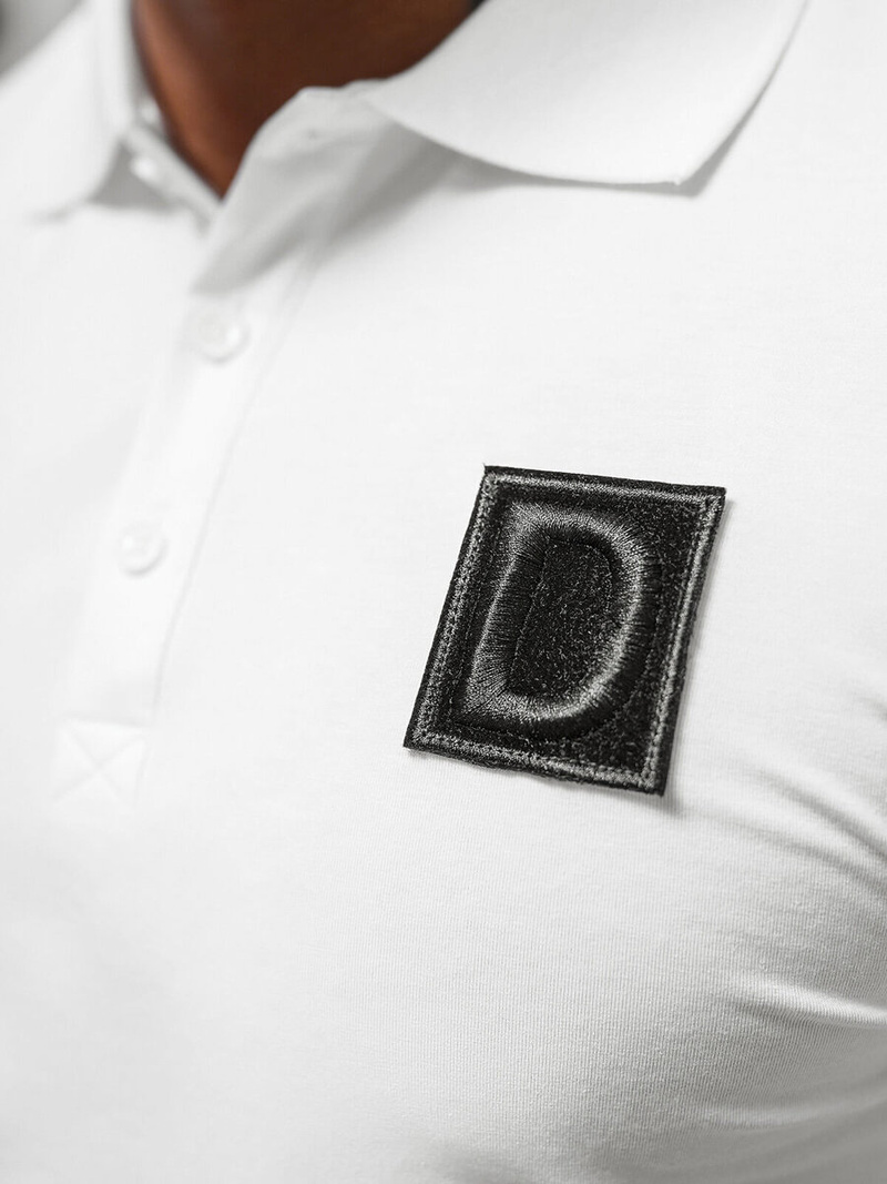 Pánska Polokošeľa Bielé OZONEE NB/MT3105Z