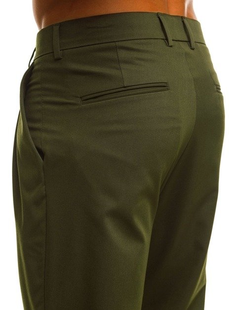 OZONEE B/2006 Pánske nohavice Zelené