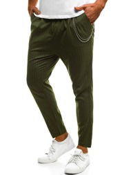 OZONEE B/2005 Pánske nohavice Zelené